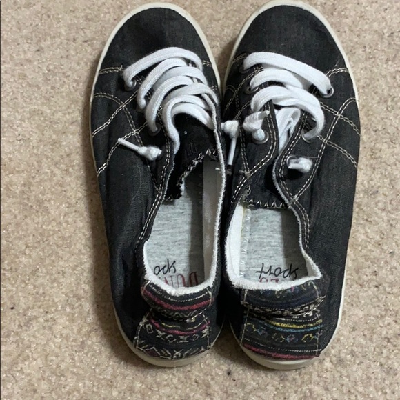 Blue slip on sneakers - Picture 3 of 3